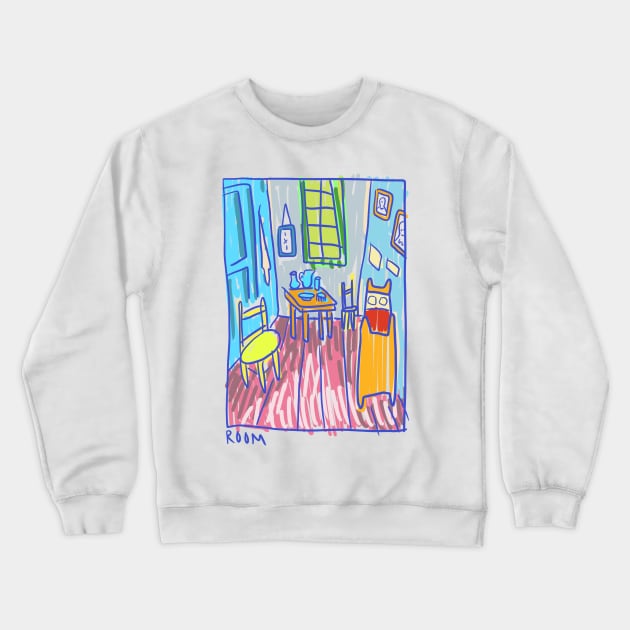 Deluxe Room Crewneck Sweatshirt by MagnumOpus